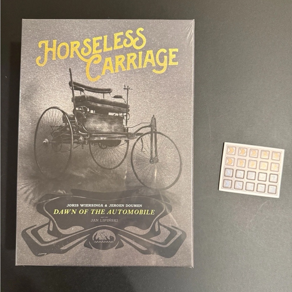 Horseless Carriage Board Game First Ed. New With Extra Fix Piece Punchout